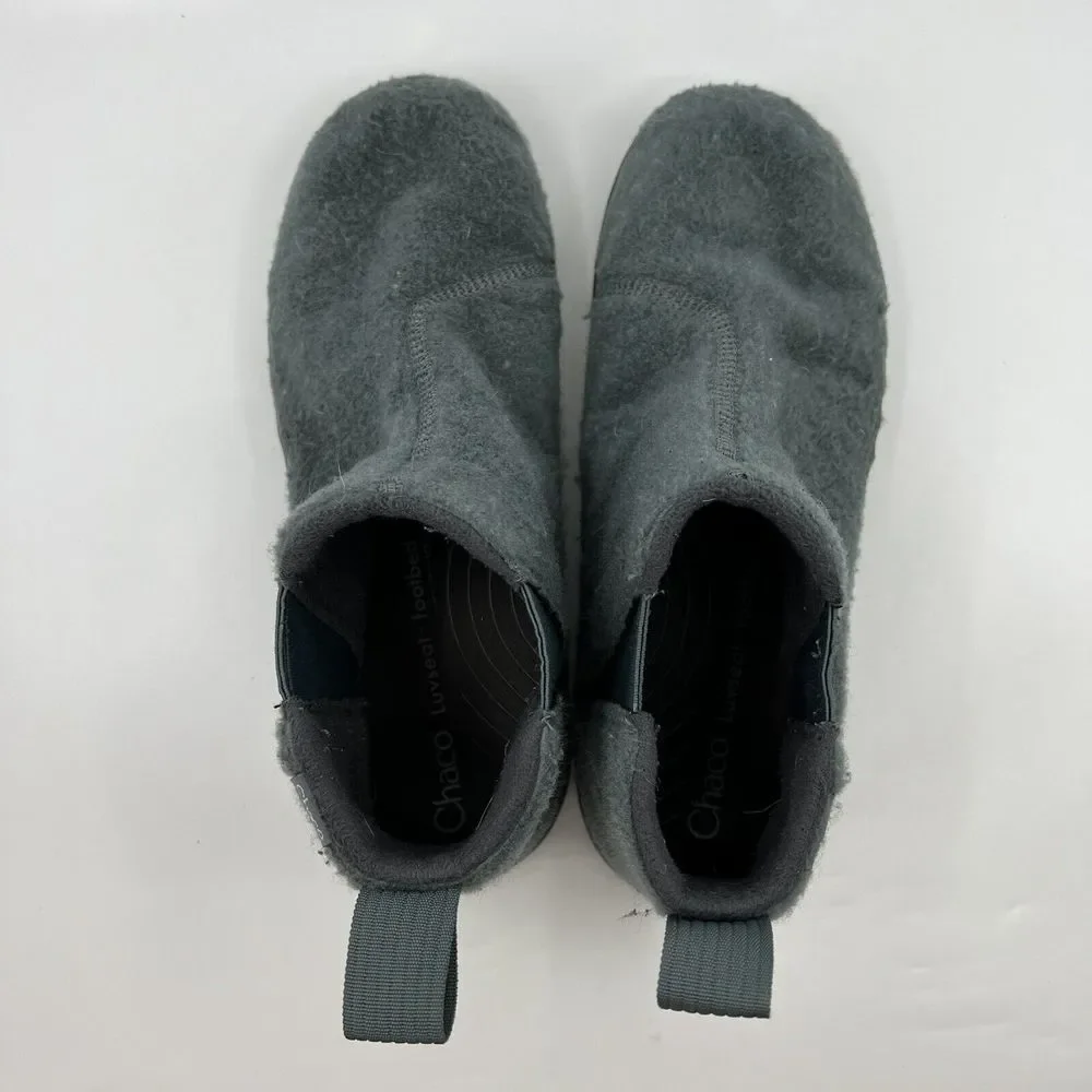 CHACO Revel Chelsea Boots Felted‎ Fleece Boots Men 9 SAMPLE Comfort